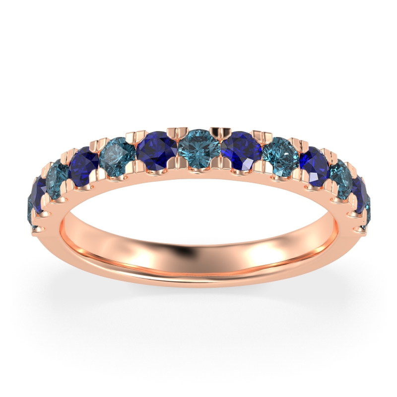 Pave Set Half Eternity Prana Band