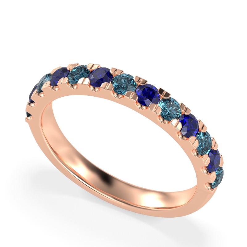 Pave Set Half Eternity Prana Band