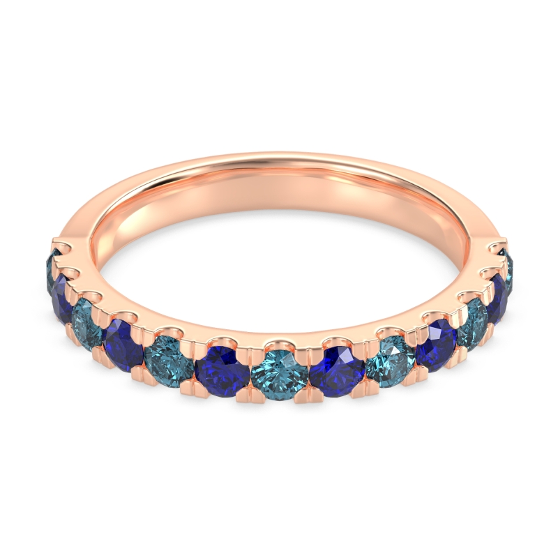 Pave Set Half Eternity Prana Band