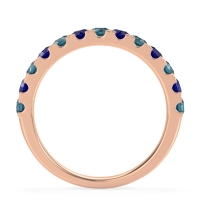 Pave Set Half Eternity Prana Band