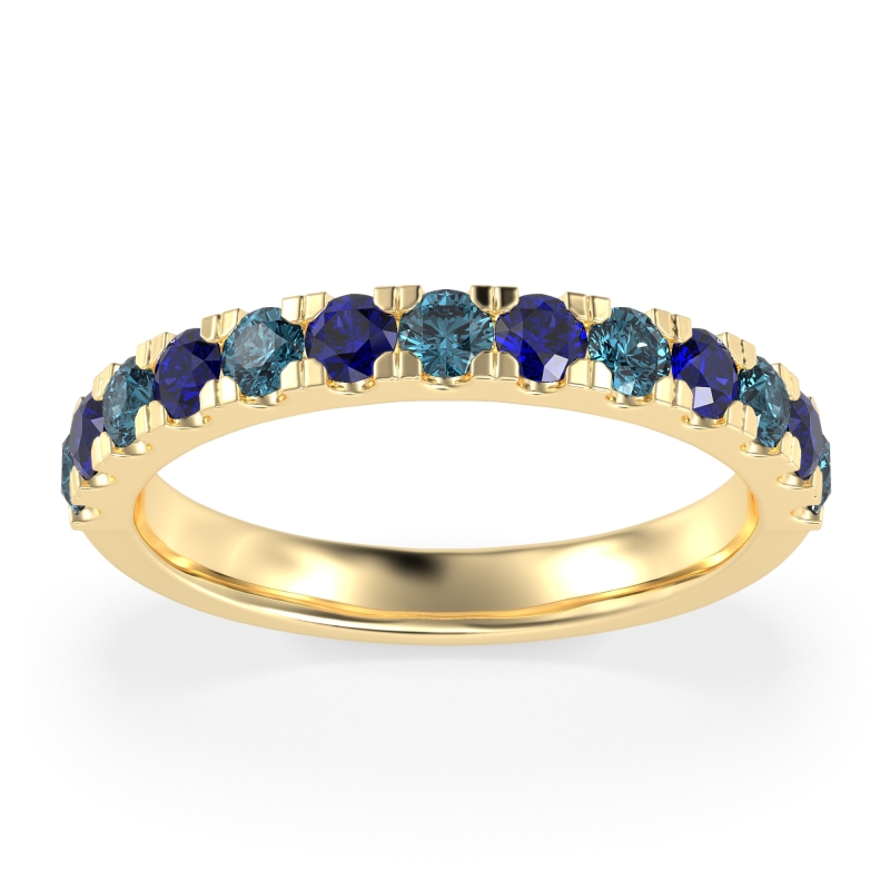 Pave Set Half Eternity Prana Band