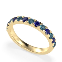 Pave Set Half Eternity Prana Band