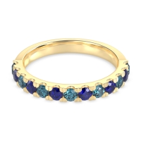 Pave Set Half Eternity Prana Band