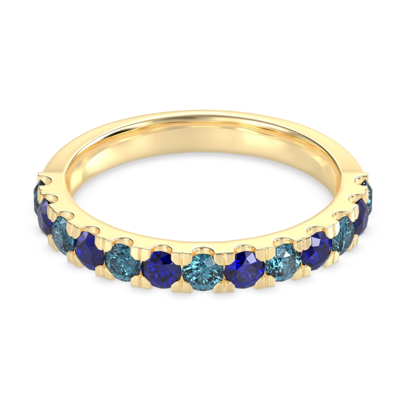 Pave Set Half Eternity Prana Band