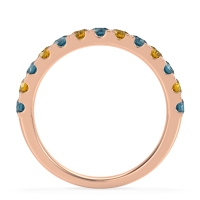 Pave Set Half Eternity Prana Band