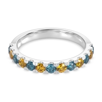 Pave Set Half Eternity Prana Band