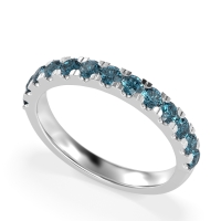 Pave Set Half Eternity Prana Band