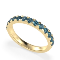 Pave Set Half Eternity Prana Band