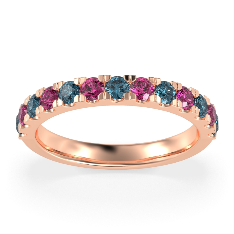 Pave Set Half Eternity Prana Band