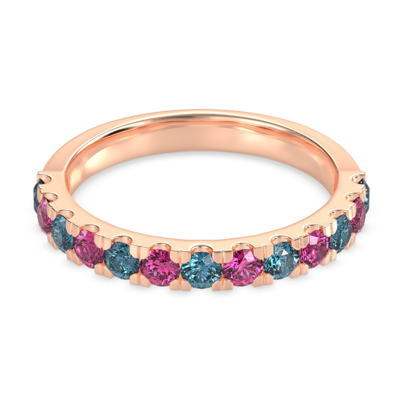 Pave Set Half Eternity Prana Band