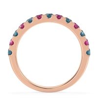 Pave Set Half Eternity Prana Band