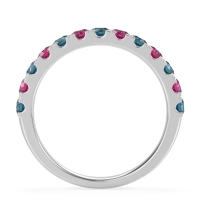 Pave Set Half Eternity Prana Band