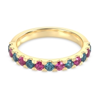 Pave Set Half Eternity Prana Band
