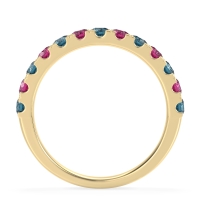 Pave Set Half Eternity Prana Band