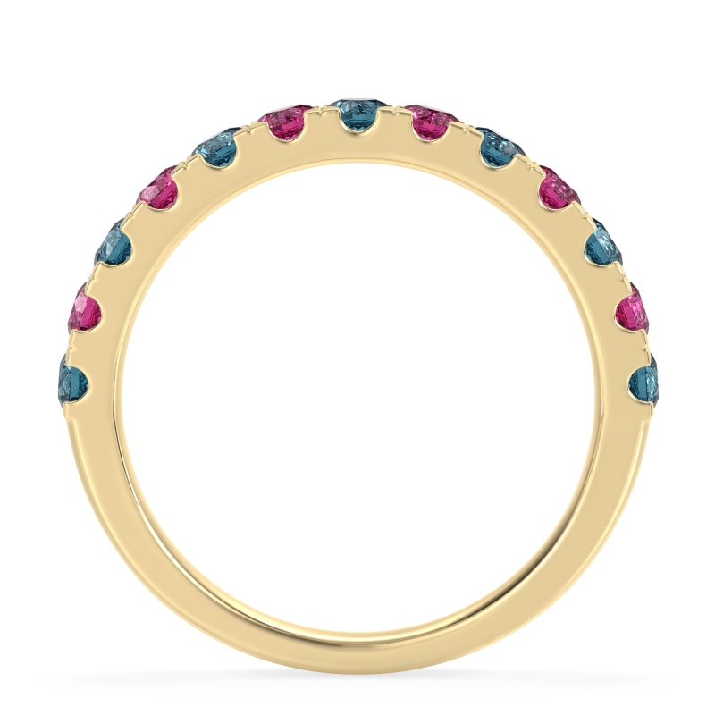 Pave Set Half Eternity Prana Band