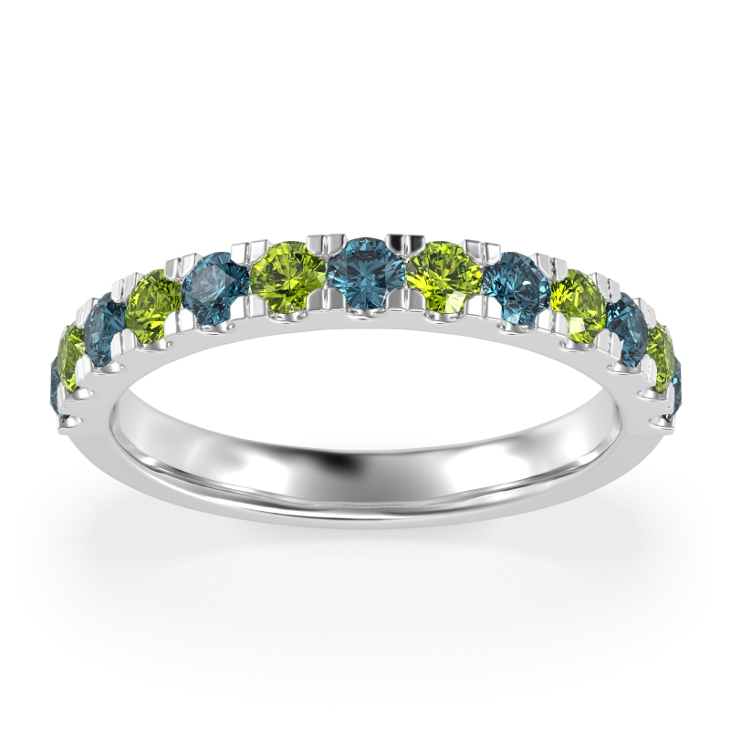 Pave Set Half Eternity Prana Band