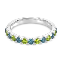 Pave Set Half Eternity Prana Band