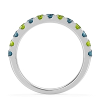 Pave Set Half Eternity Prana Band