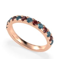 Pave Set Half Eternity Prana Band