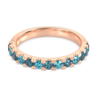 Pave Set Half Eternity Prana Band