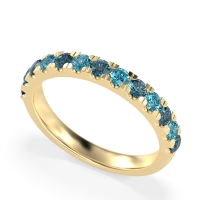 Pave Set Half Eternity Prana Band