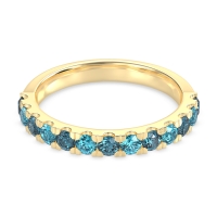 Pave Set Half Eternity Prana Band