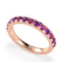 Pave Set Half Eternity Prana Band