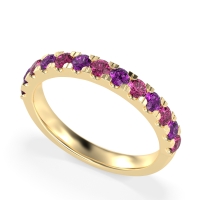 Pave Set Half Eternity Prana Band