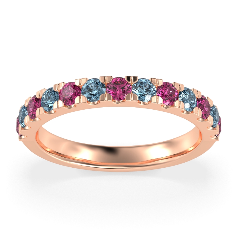 Pave Set Half Eternity Prana Band