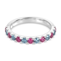 Pave Set Half Eternity Prana Band