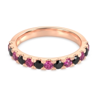 Pave Set Half Eternity Prana Band