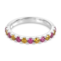 Pave Set Half Eternity Prana Band