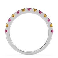 Pave Set Half Eternity Prana Band