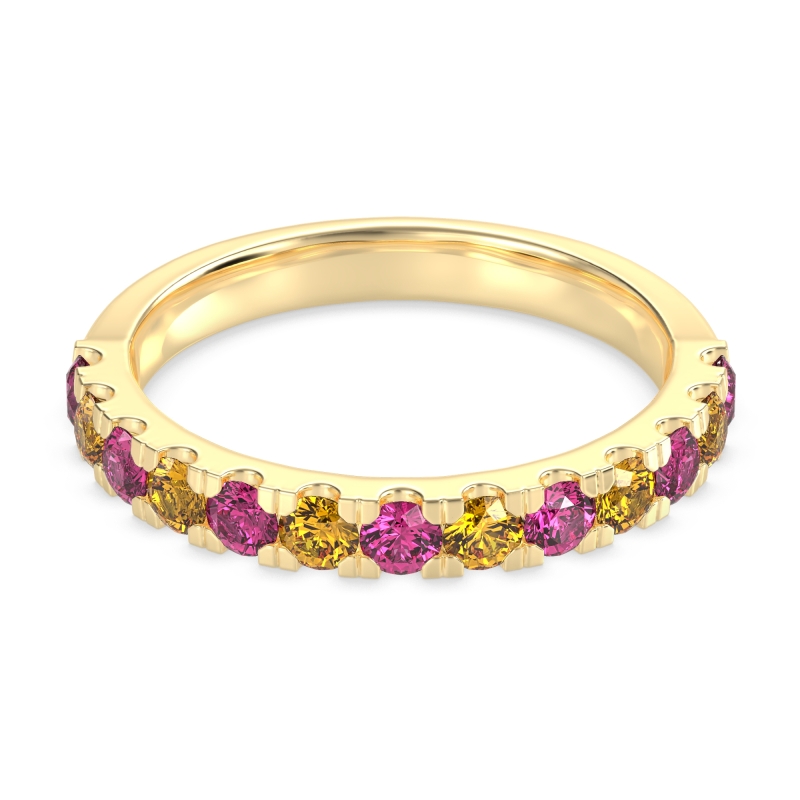 Pave Set Half Eternity Prana Band