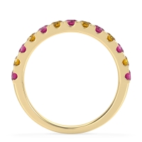 Pave Set Half Eternity Prana Band