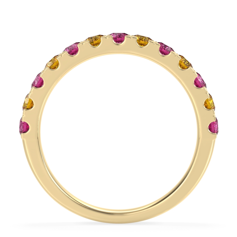 Pave Set Half Eternity Prana Band