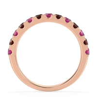 Pave Set Half Eternity Prana Band