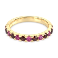 Pave Set Half Eternity Prana Band