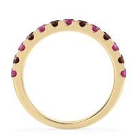 Pave Set Half Eternity Prana Band