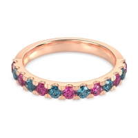 Pave Set Half Eternity Prana Band