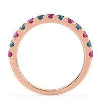 Pave Set Half Eternity Prana Band