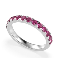 Pave Set Half Eternity Prana Band