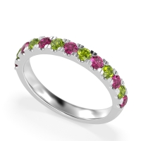 Pave Set Half Eternity Prana Band