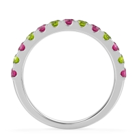 Pave Set Half Eternity Prana Band