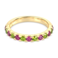 Pave Set Half Eternity Prana Band