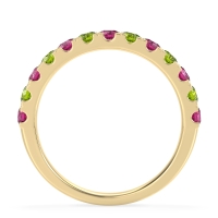 Pave Set Half Eternity Prana Band