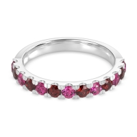 Pave Set Half Eternity Prana Band