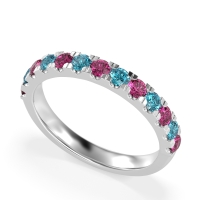 Pave Set Half Eternity Prana Band