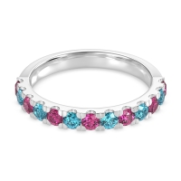 Pave Set Half Eternity Prana Band