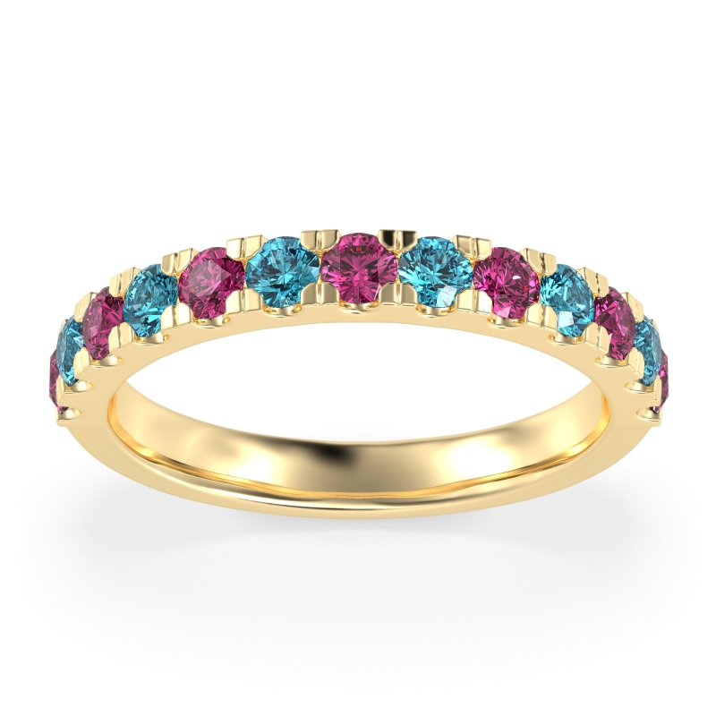 Pave Set Half Eternity Prana Band